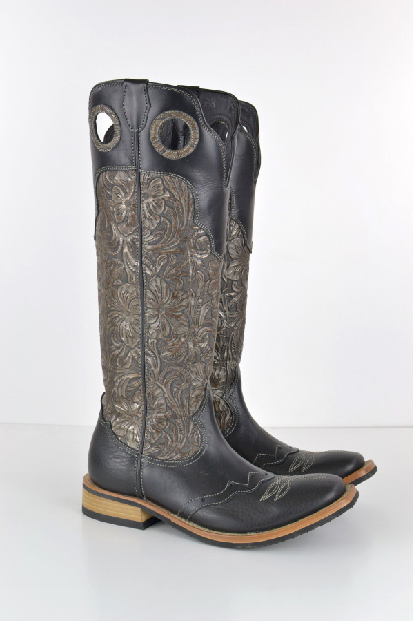 Stivali Western per equitazione Buckaroo lebrion black Secchiari Boots